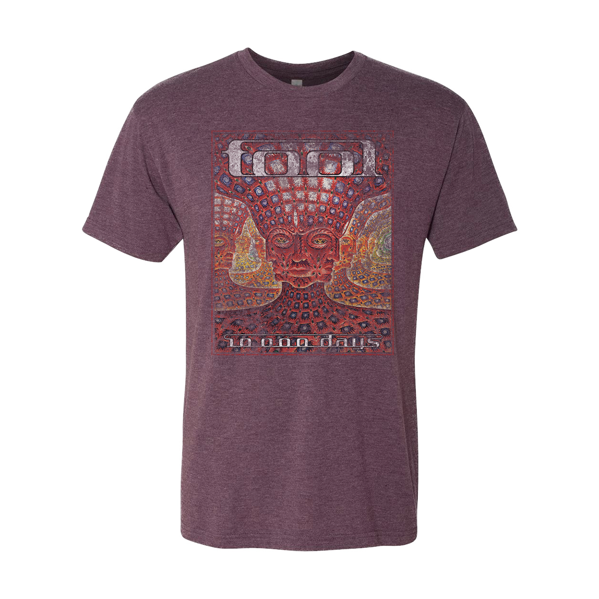 Tool 10.000 Days Vintage Tee Maglietta Nero Vintage