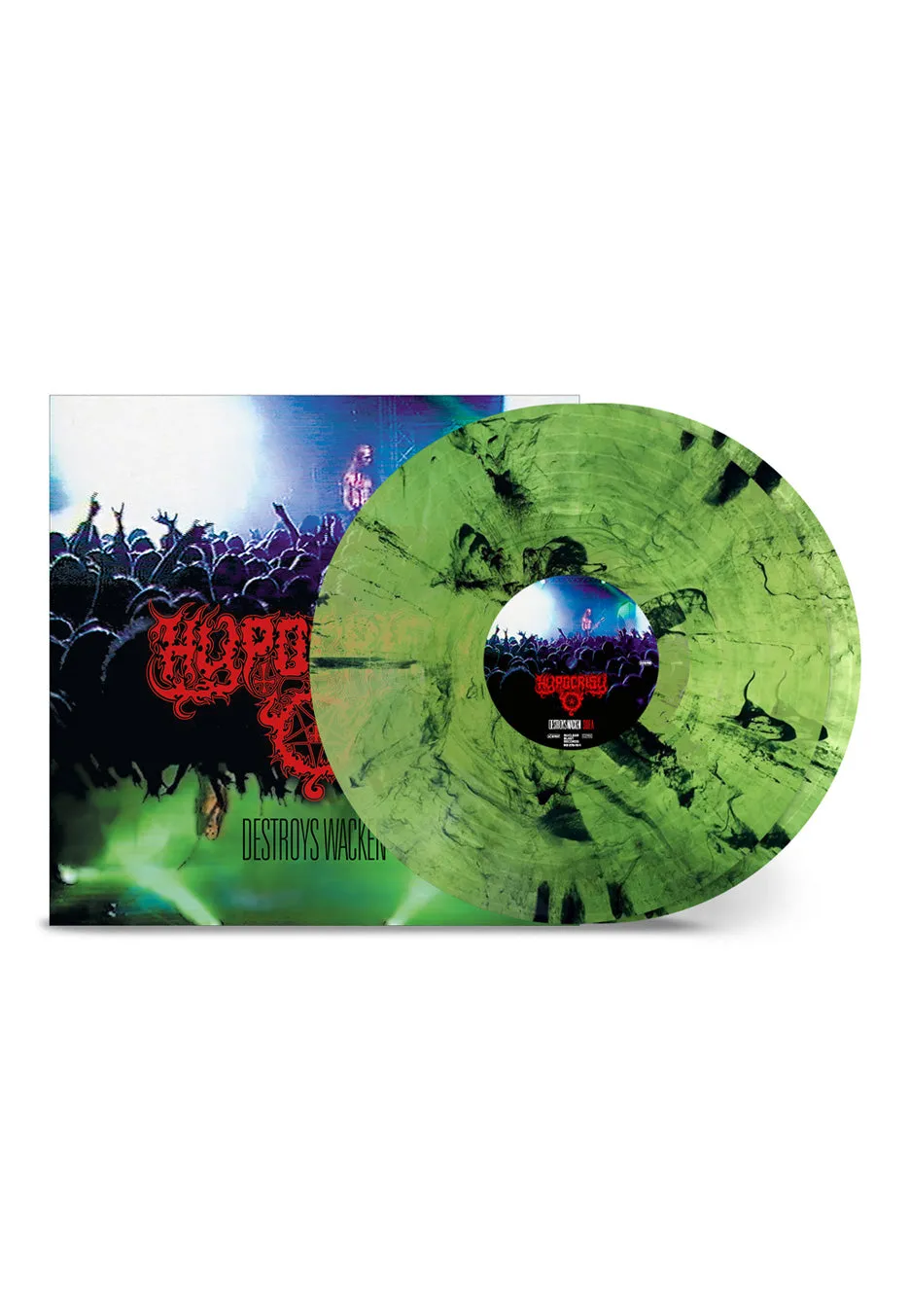 Hypocrisy Destroys Wacken doppio vinile LP galaxy smoke