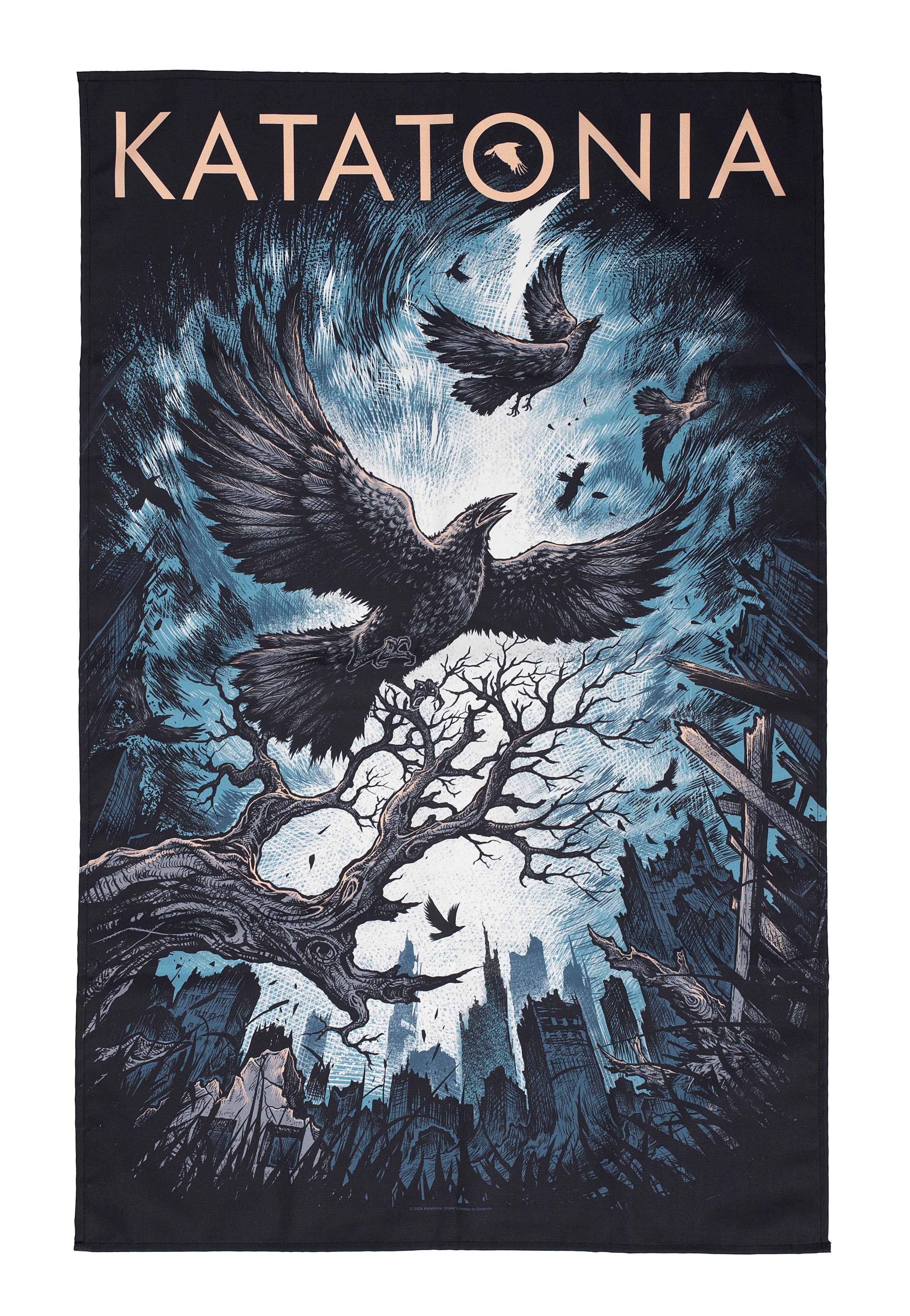 Katatonia Uncover The Skies bandiera onesize multicolore