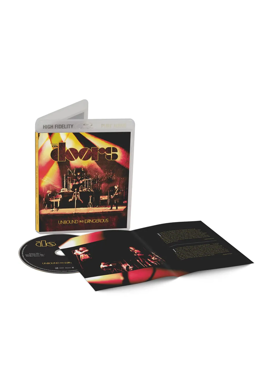 The Doors Unbound And Dangerous Blu Ray film rock