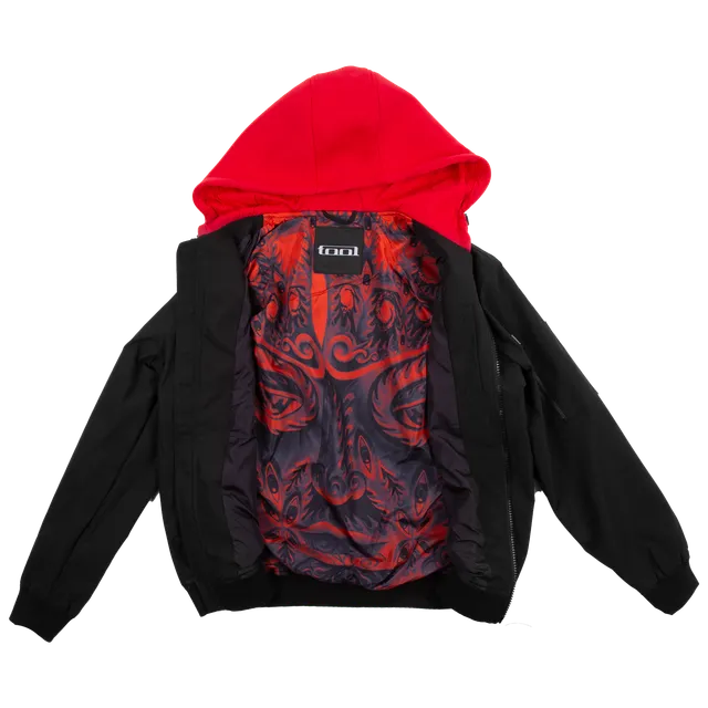 Tool Army 10,000 Days Giacca bomber rossa taglia L