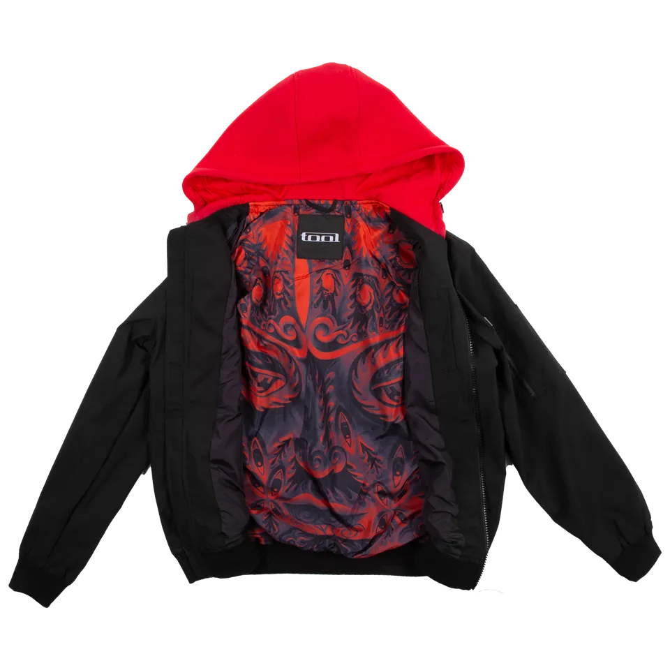 Tool Army 10,000 Days Giacca bomber rossa taglia L
