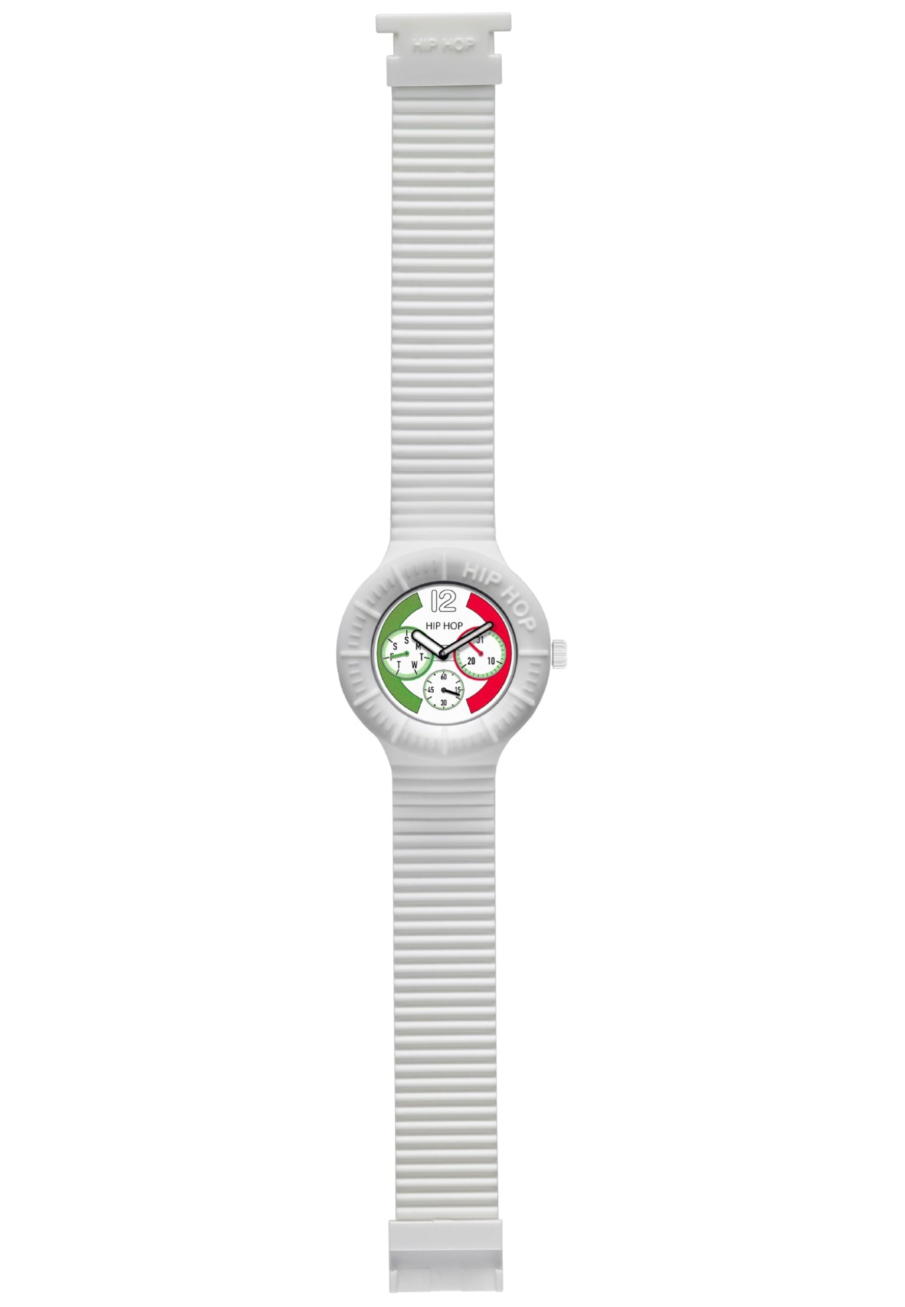 Hip Hop X Man HWU0197 orologio uomo bianco tricolore