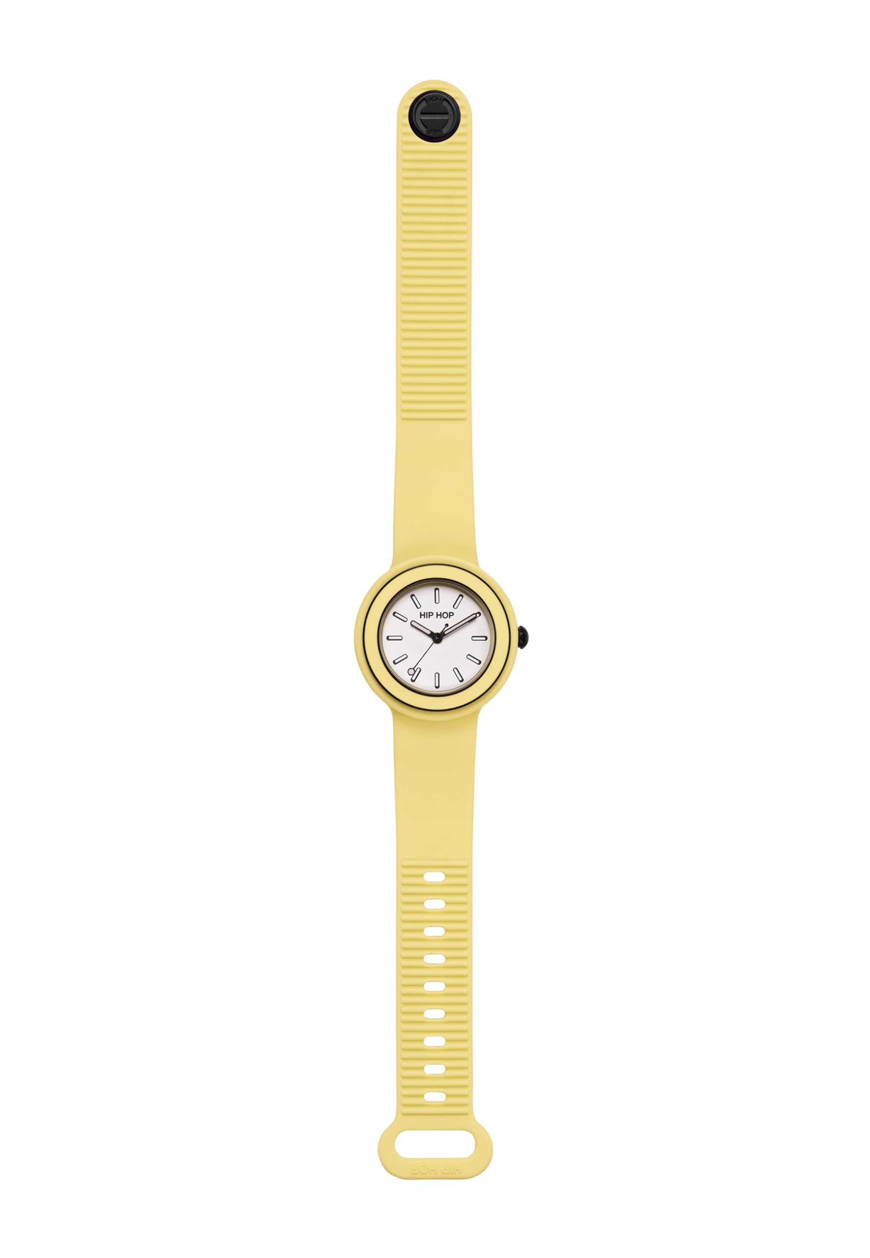 Hip Hop Hero.Dot Bezel orologio donna giallo sketch 34 mm