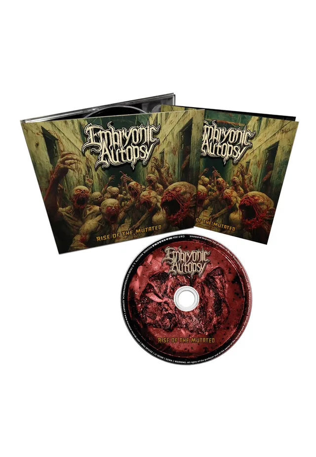 Embryonic Autopsy Rise Of The Mutated CD digipak death metal