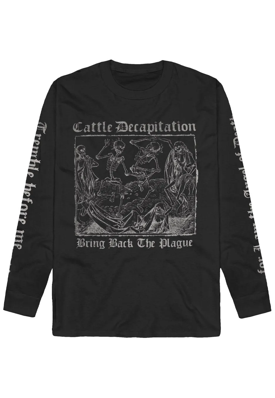 Cattle Decapitation Bring Back The Plague longsleeve nero