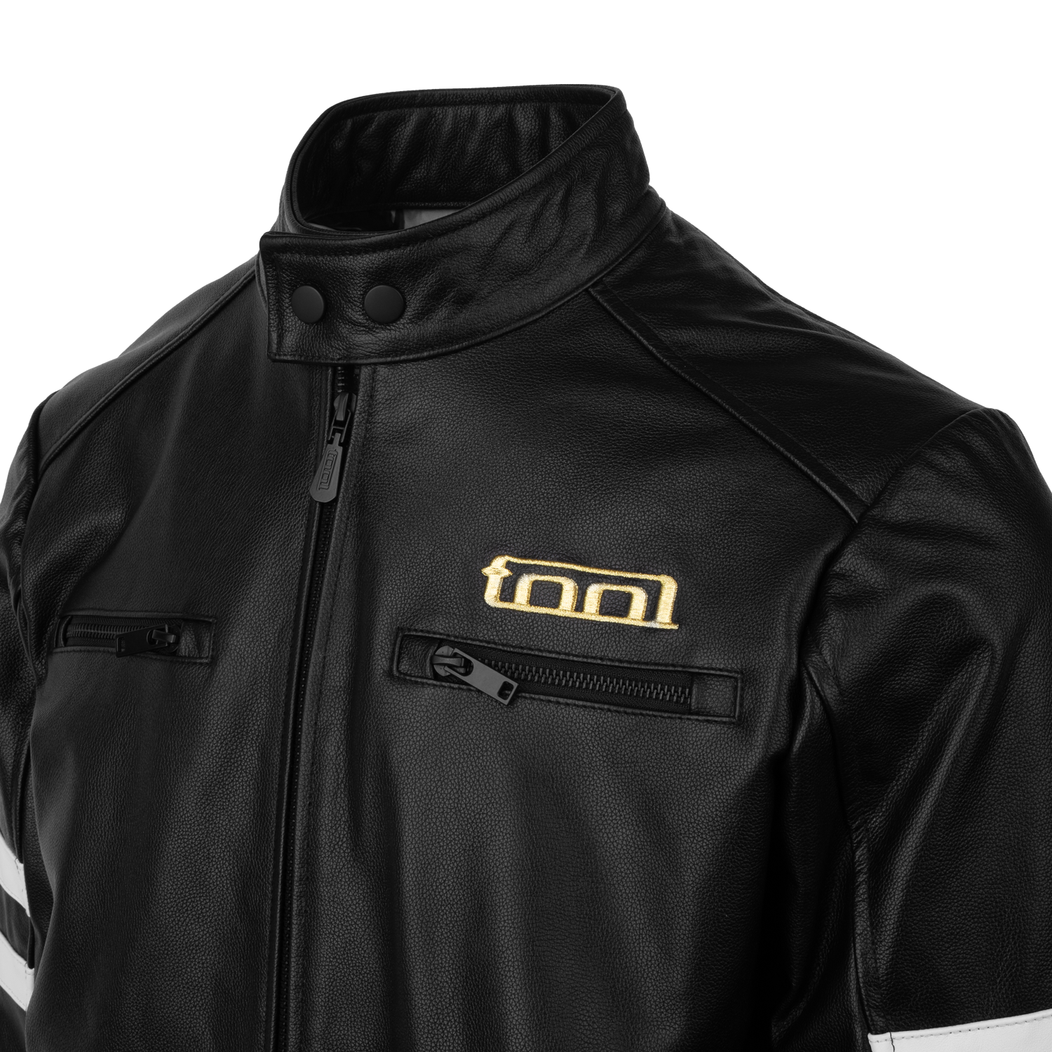 Tool Army 10.000 Days Lined Faux Leather Jacket Giacca Similpelle L