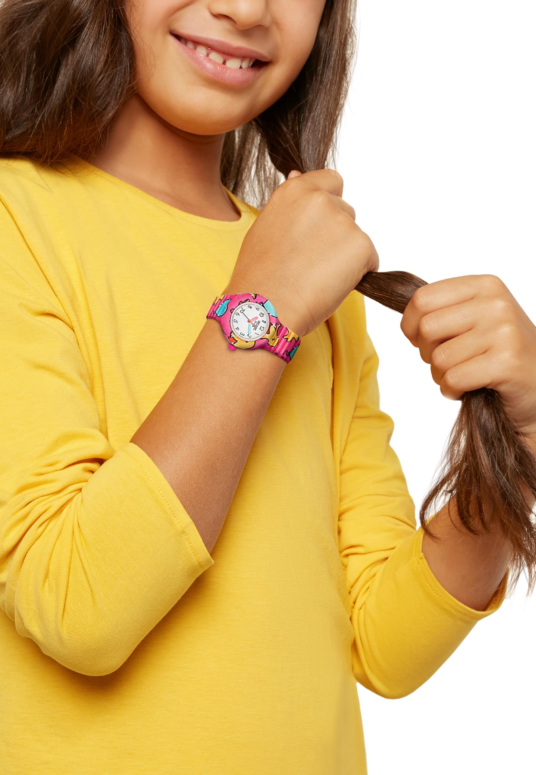 Hip Hop Kids Fun HWU1156 Orologio Bambina 28 mm Tessuto