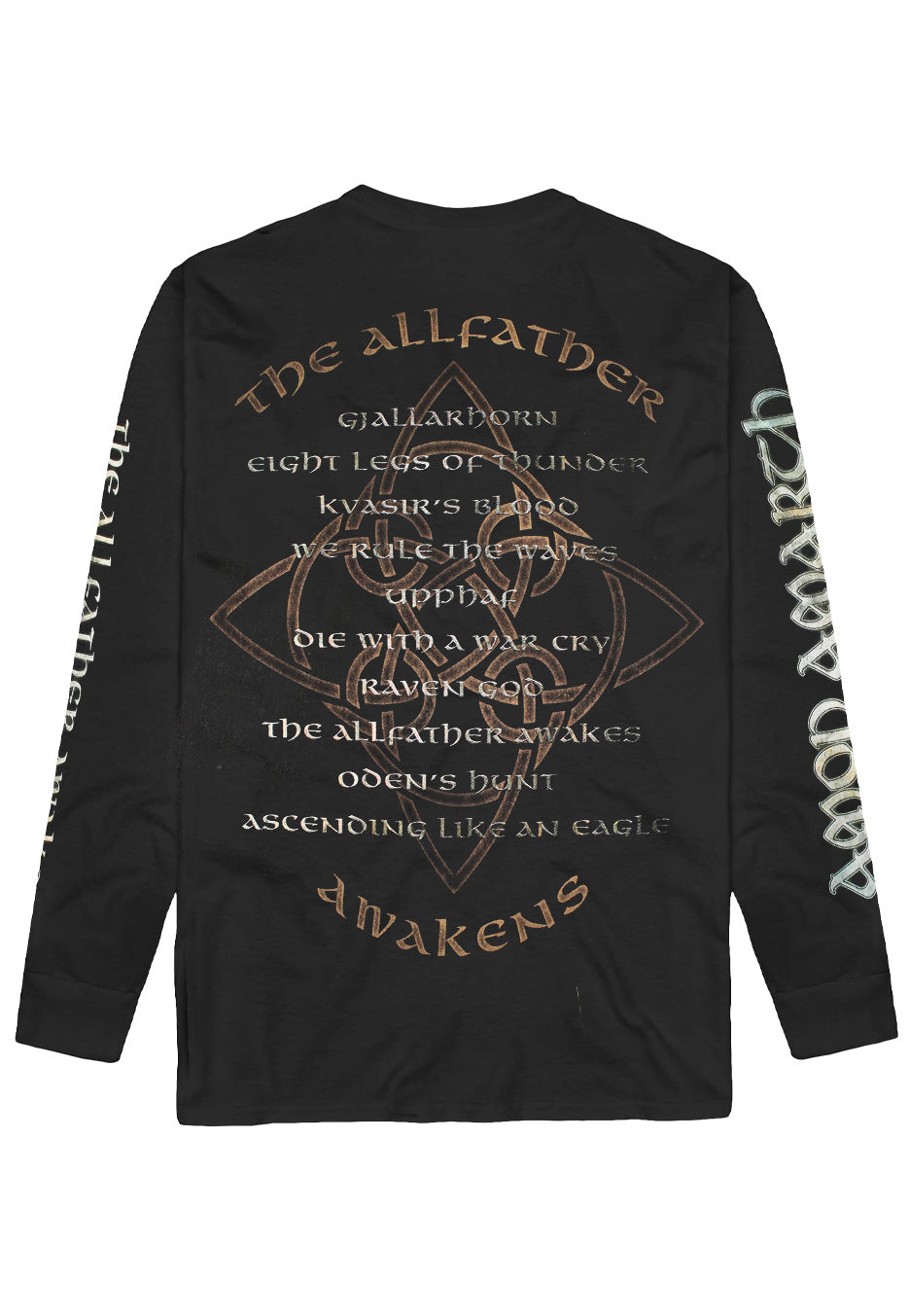 Amon Amarth Allfather Awakens Longsleeve nero death