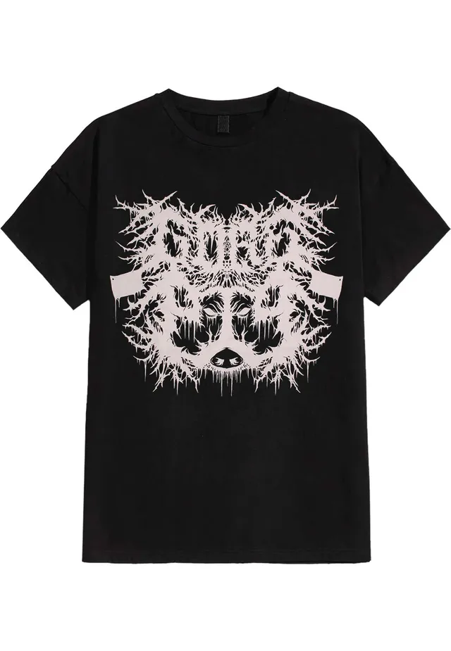 Gorepig Gorepig Logo T-Shirt Nera Uomo