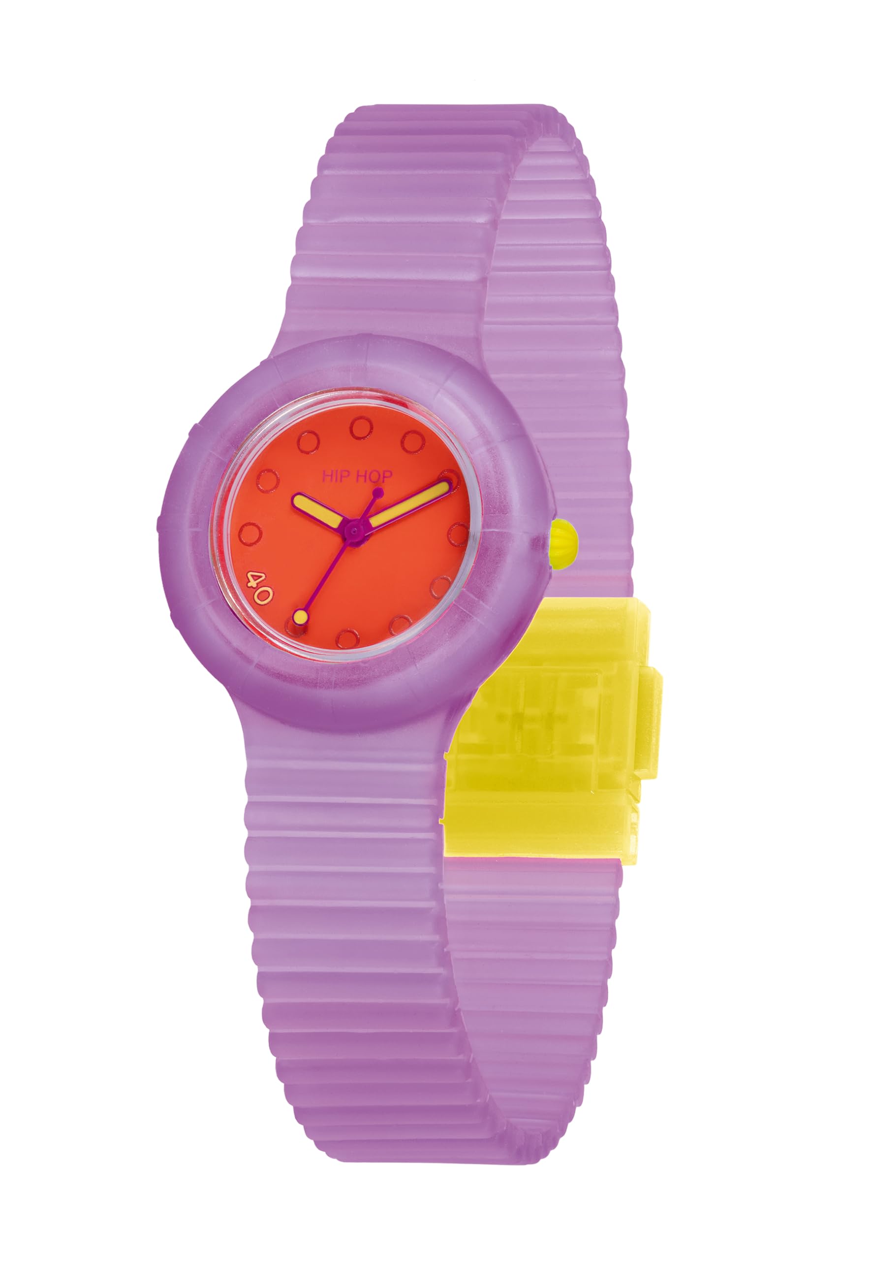 Hip Hop Hero 32 orologio donna viola 32 mm luminoso