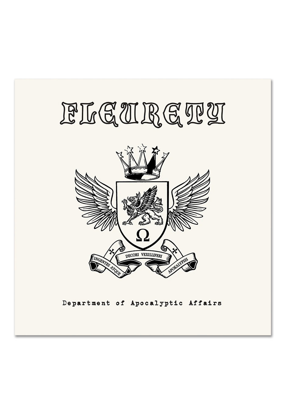 Fleurety Department Of Apocalyptic Affairs vinile LP white black