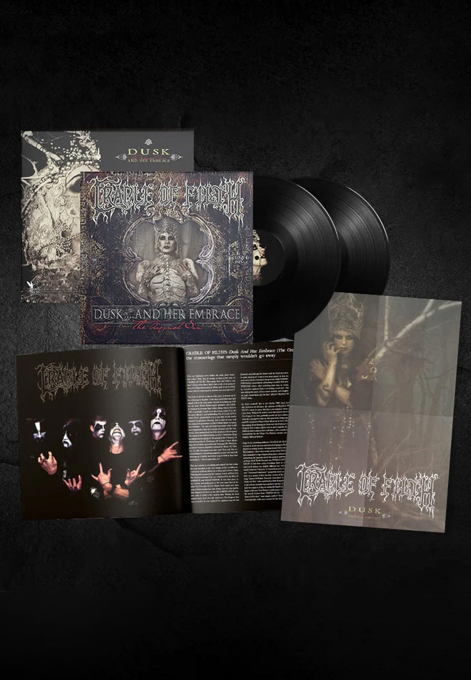 Cradle Of Filth Dusk And Her Embrace 2 Vinili black metal