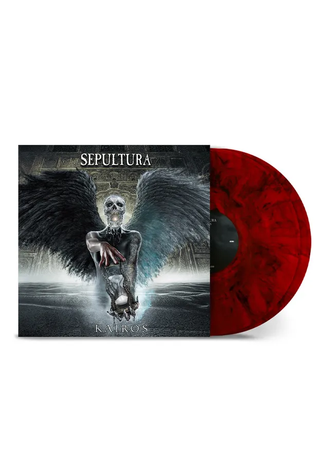 Sepultura Kairos 40th Anniversary doppio vinile rosso marmorizzato