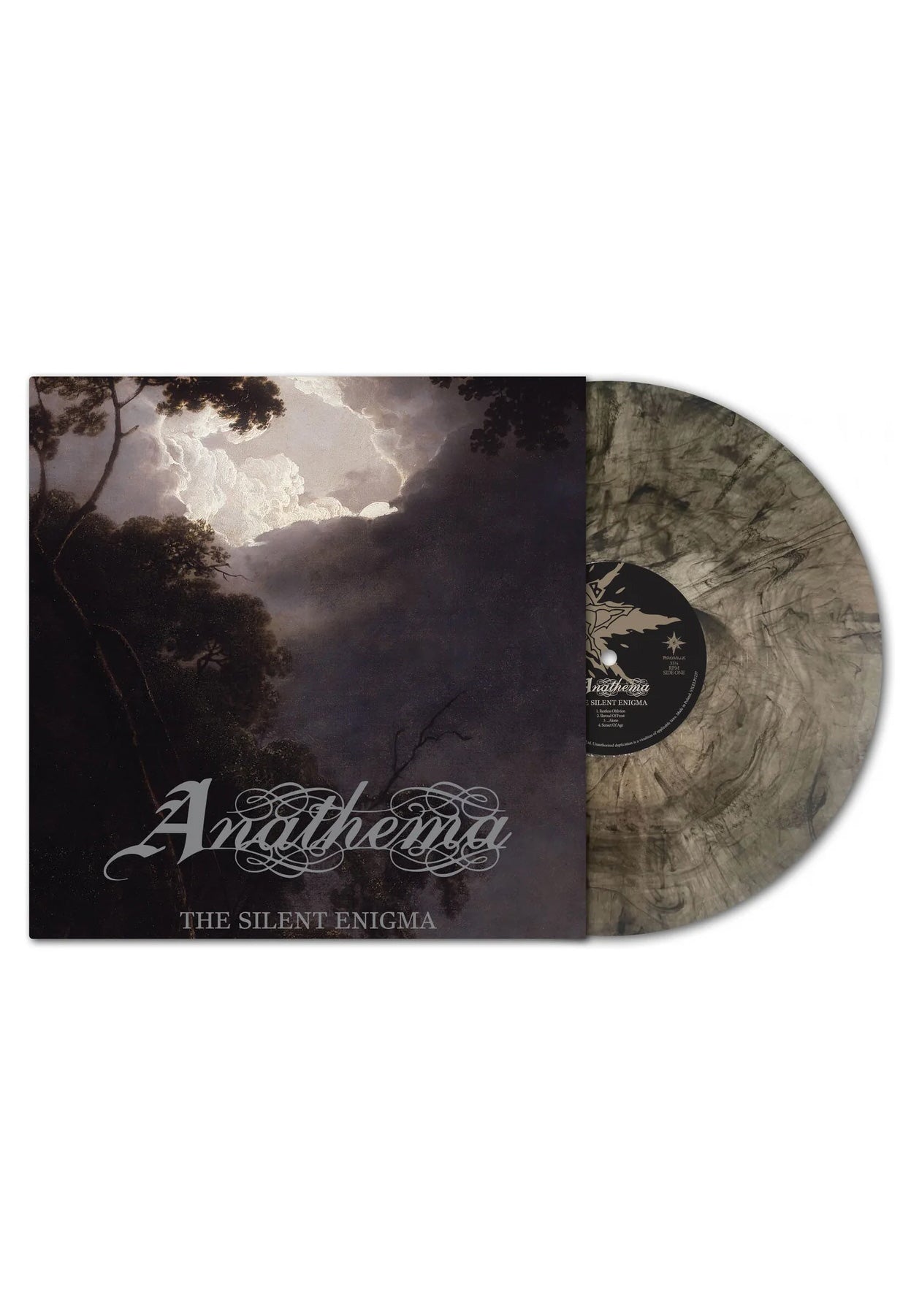 Anathema The Silent Enigma LP grigio marmorizzato 30° anniv.