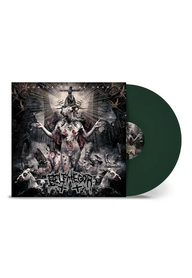 Belphegor Conjuring The Dead vinile LP dark green limitato