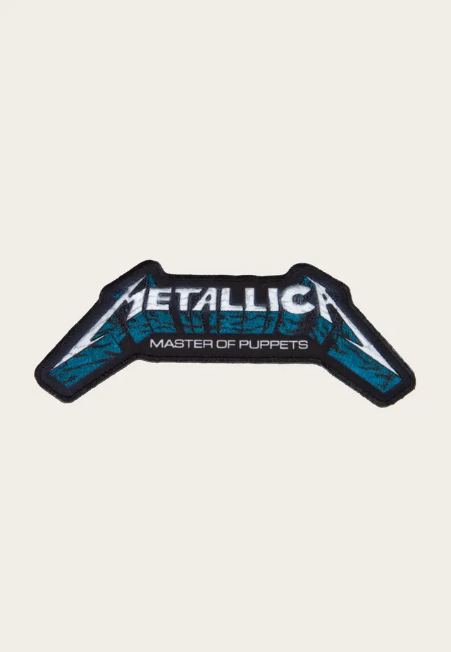 Metallica Master Of Puppets Blue Poster Logo patch multicolore onesize