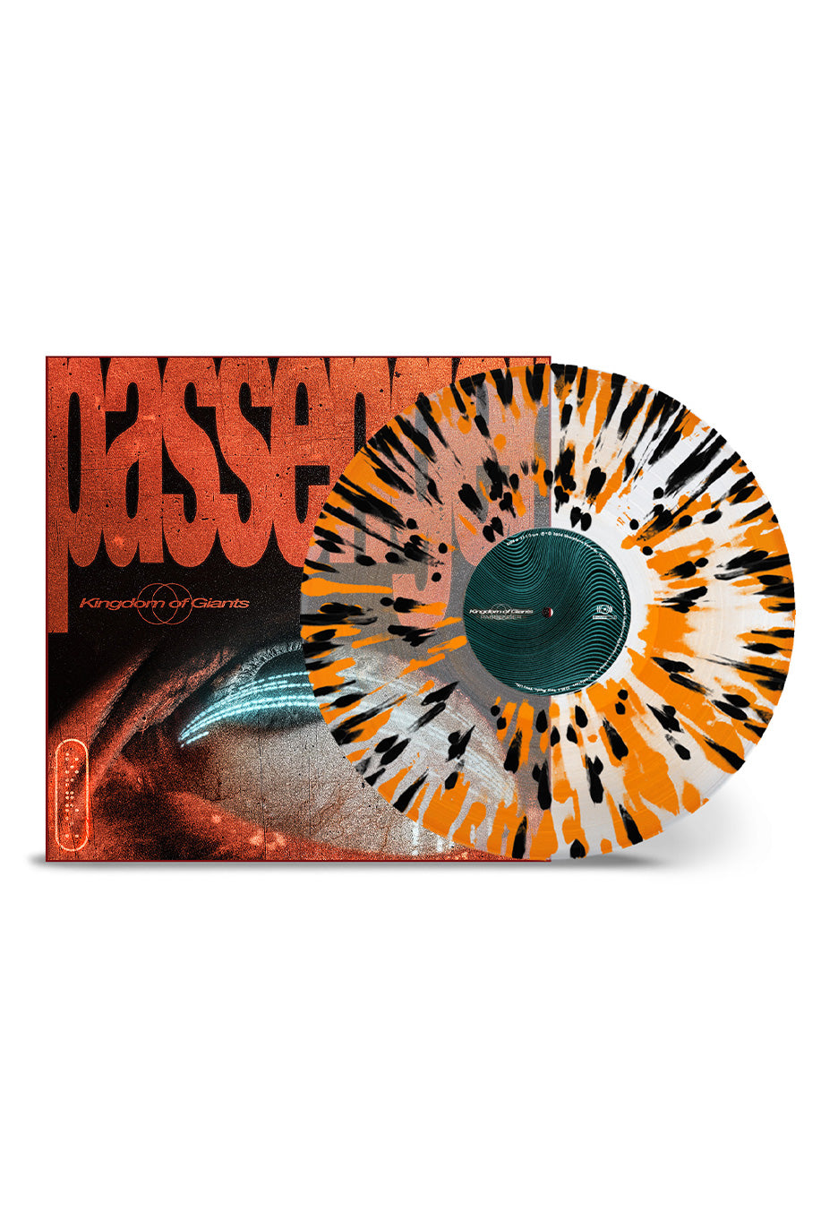 Kingdom Of Giants Passenger vinile splatter clear black orange