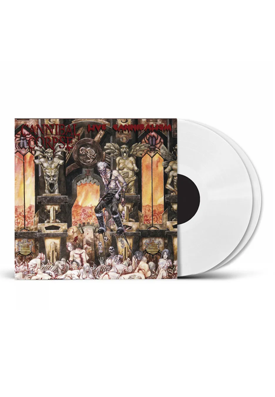 Cannibal Corpse Live Cannibalism vinile bianco 2 LP limited