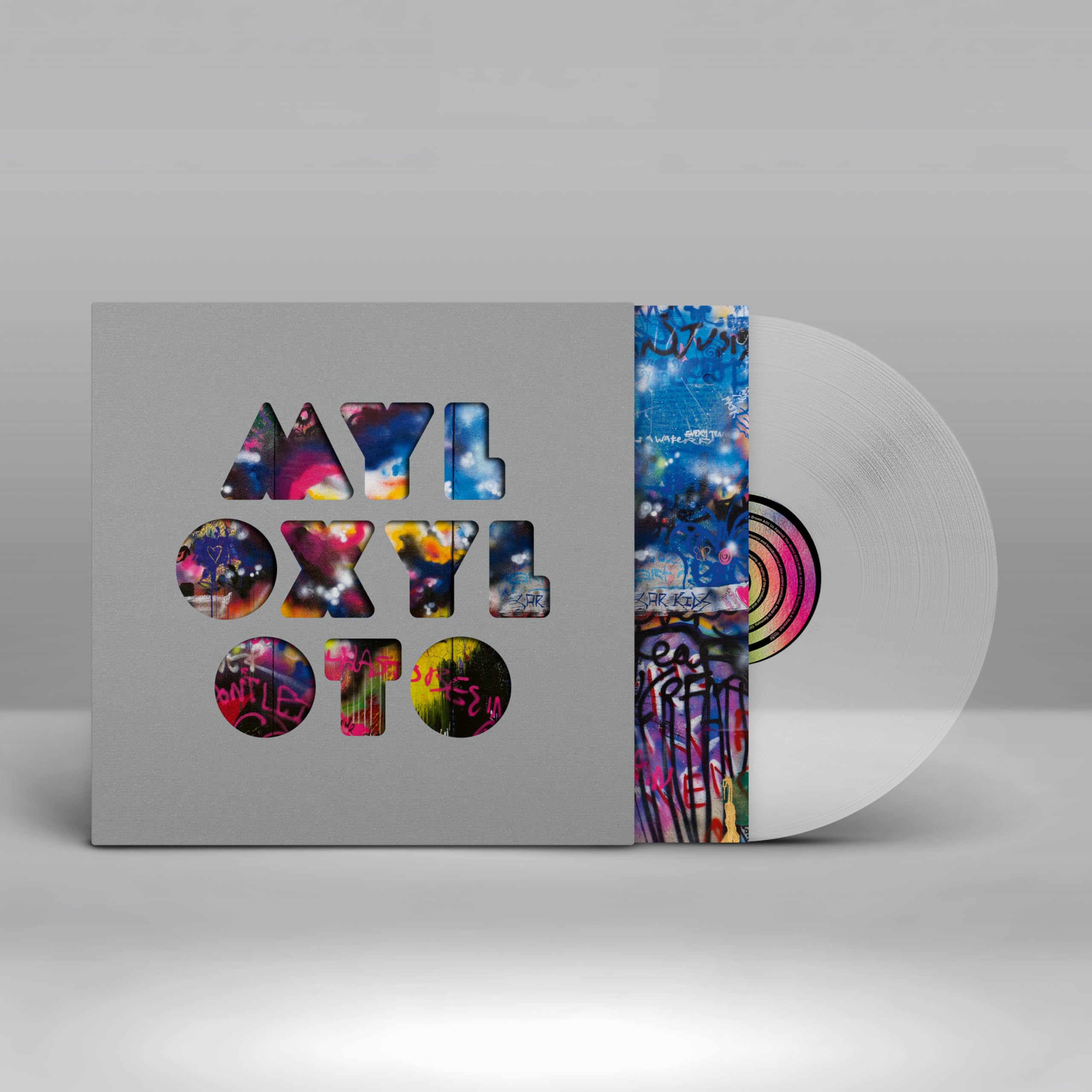 Coldplay Mylo Xyloto LP vinile trasparente EcoRecord