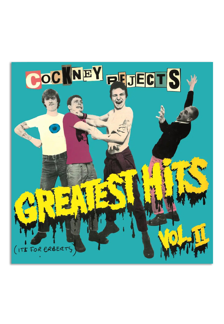 Cockney Rejects Greatest Hits Vol.2 vinile LP blu