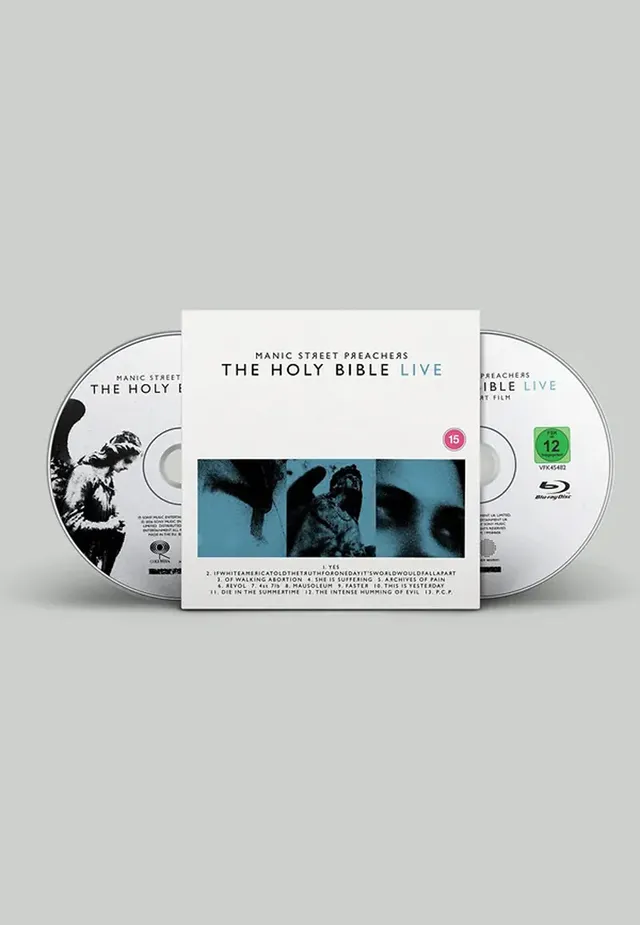 Manic Street Preachers Holy Bible Live CD + Blu-ray rock