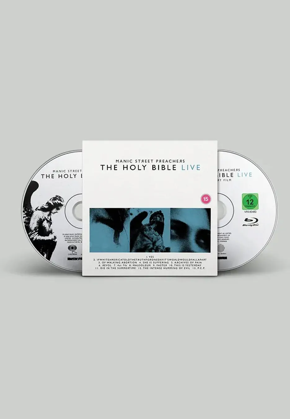 Manic Street Preachers Holy Bible Live CD + Blu-ray rock