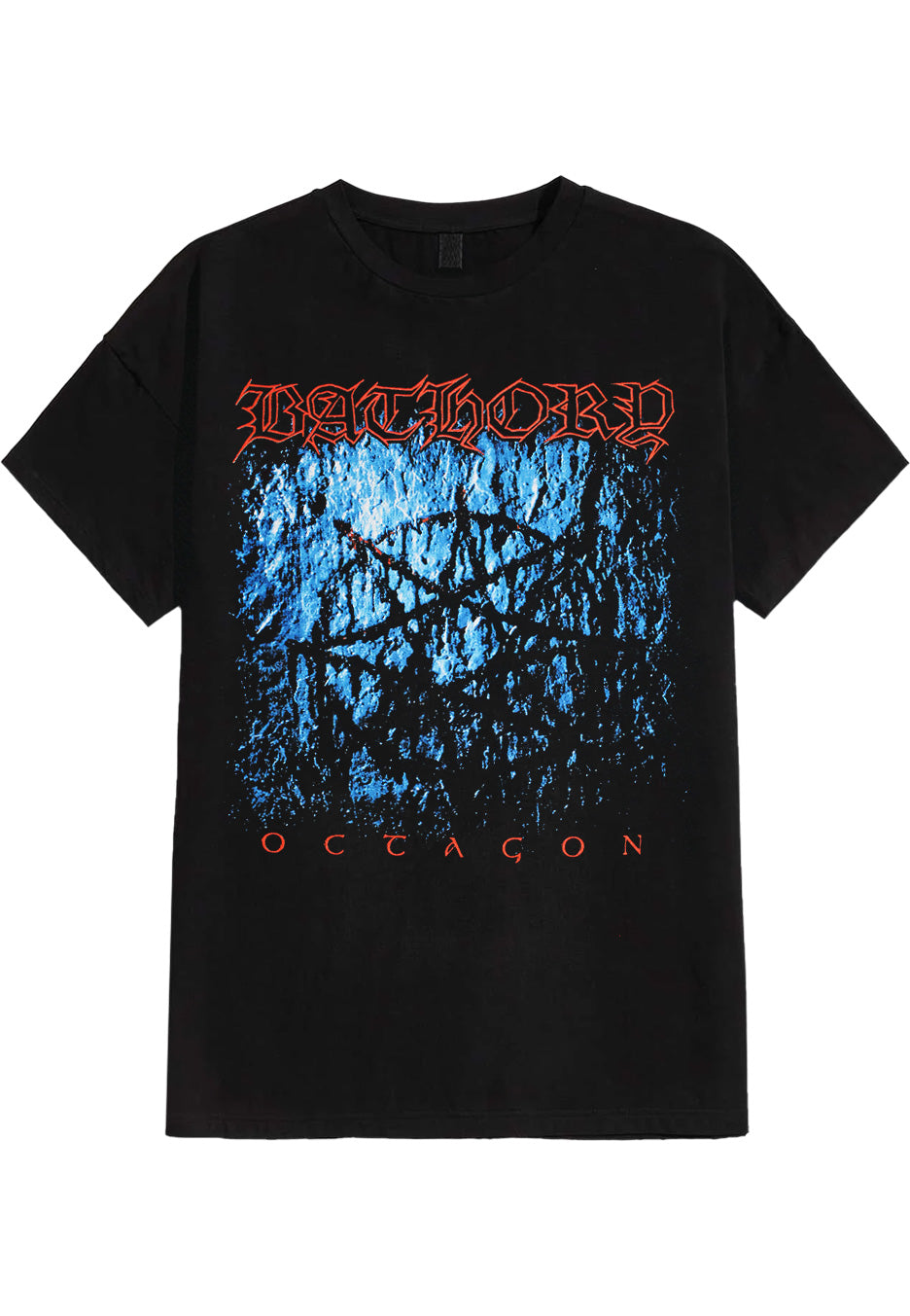 Bathory Octagon t-shirt nera uomo black metal
