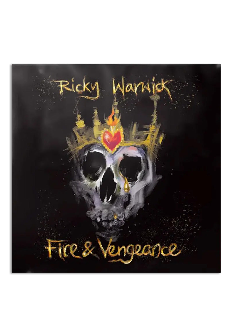 Ricky Warwick Fire & Vengeance CD digipak rock