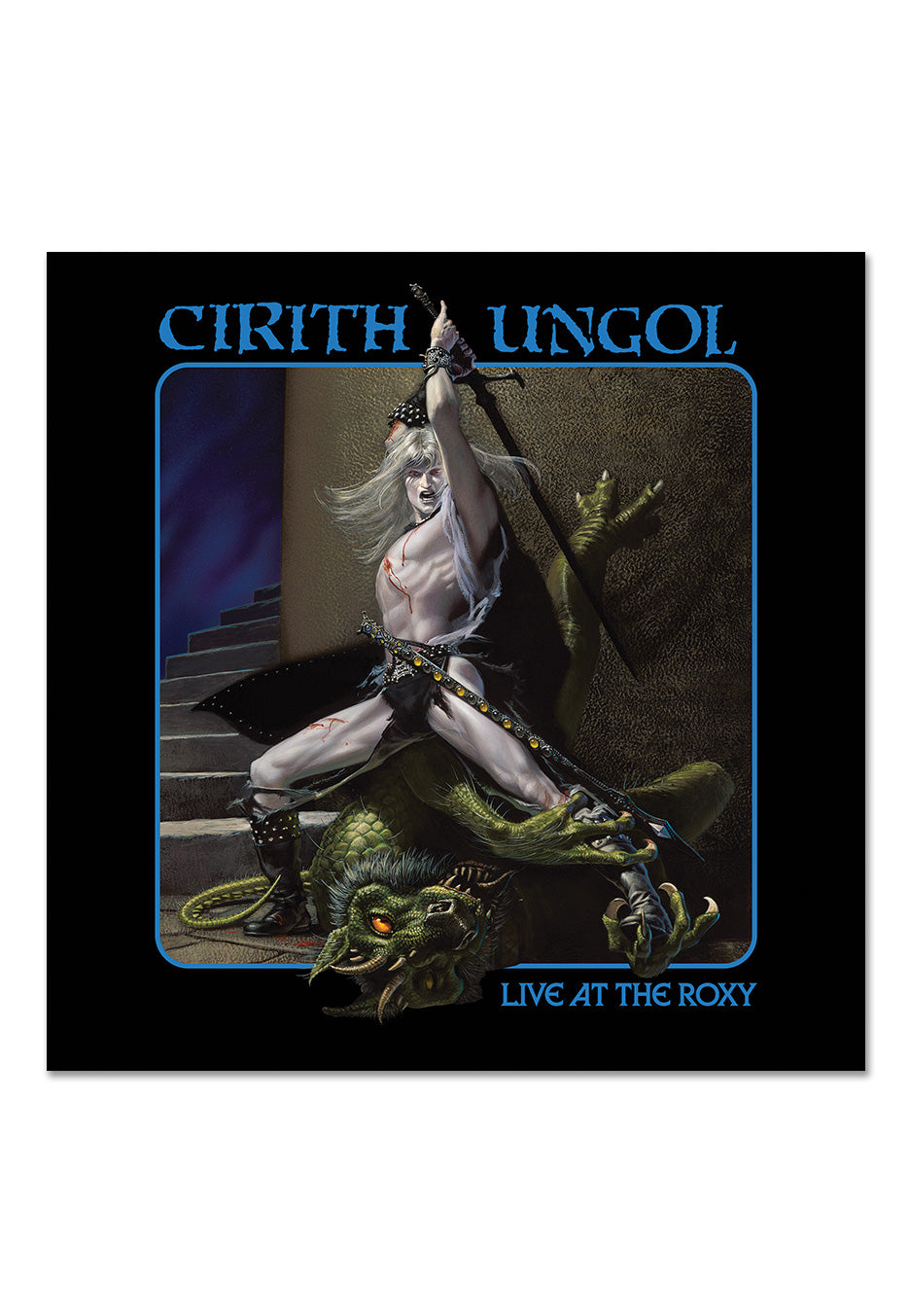 Cirith Ungol Live At The Roxy vinile 2LP light blue + DVD doom