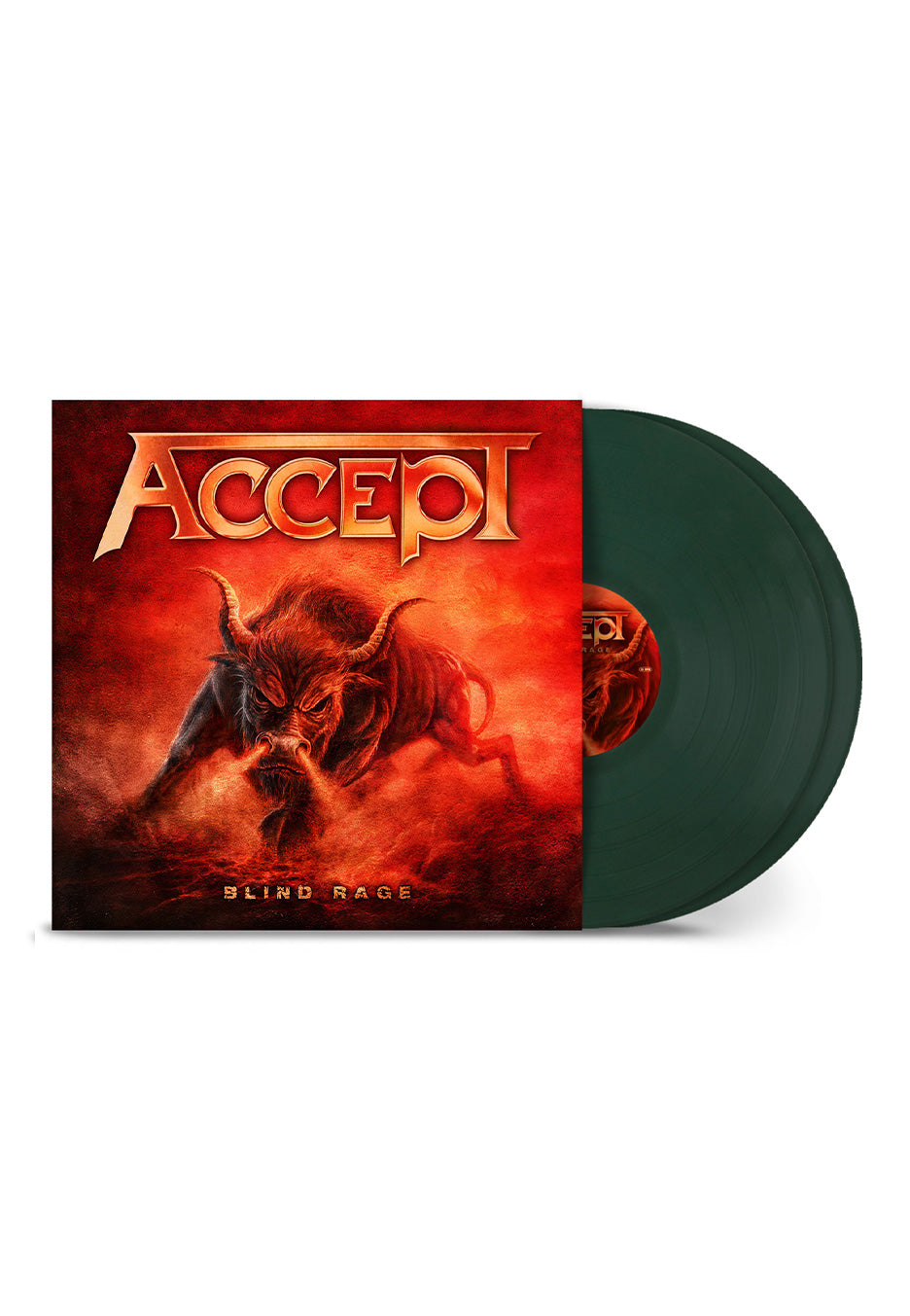 Accept Blind Rage 2 LP Verde Scuro Power Metal