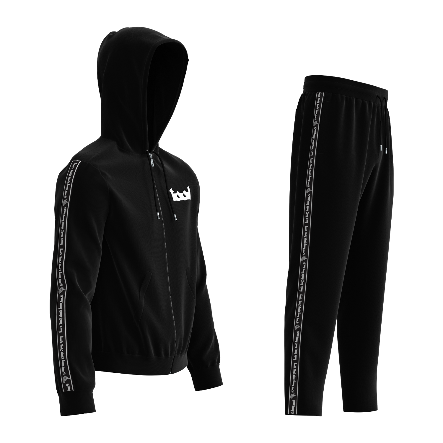Tool Lateralus tuta con cappuccio poliestere zip uomo
