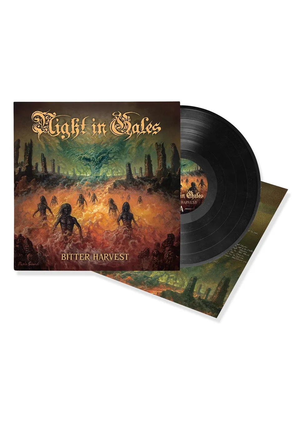 Night In Gales Bitter Harvest vinile LP death metal
