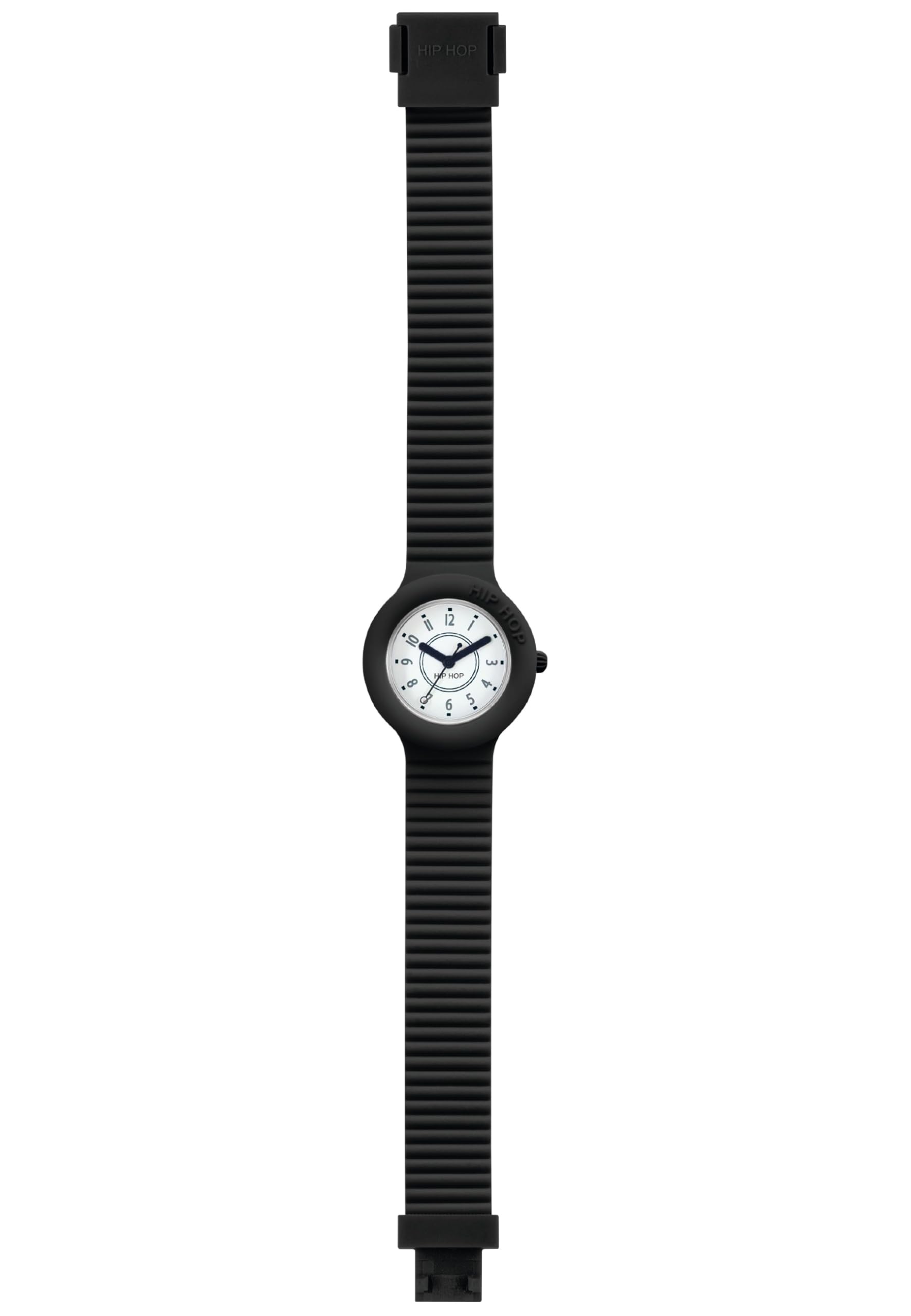 Hip Hop Hero.Dot HWU0636 Orologio Unisex Nero Quadrante Bianco