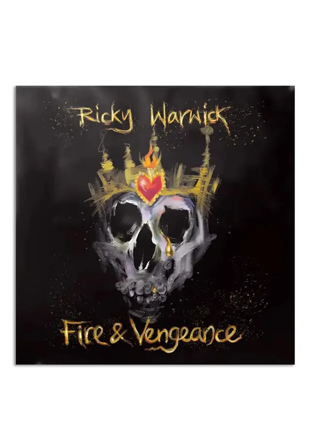 Ricky Warwick Fire & Vengeance CD digipak rock