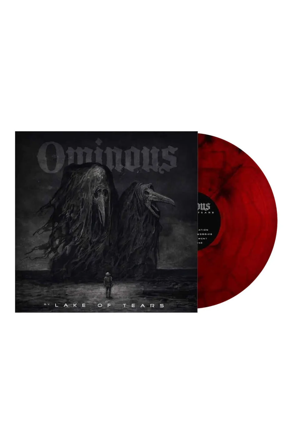 Lake Of Tears Ominous vinile LP rosso nero marmorizzato