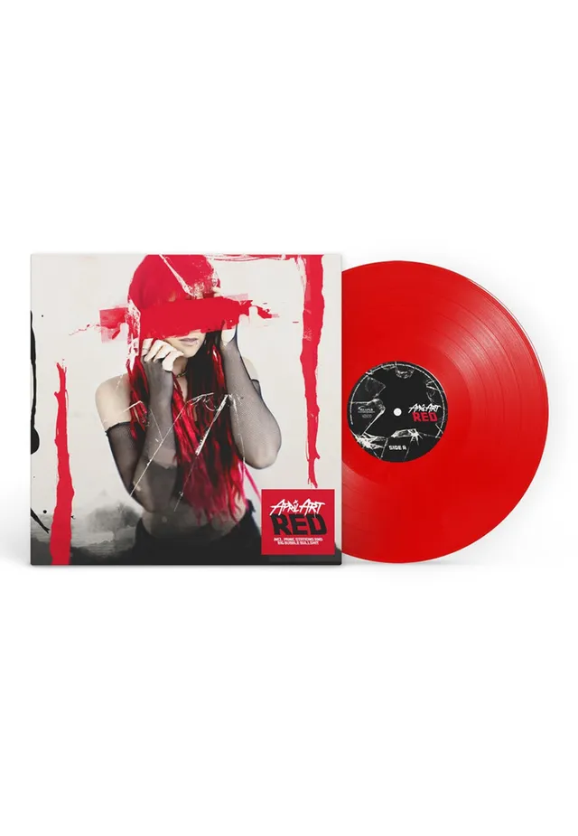 April Art RED Vinile LP Rosso Alternative Metal