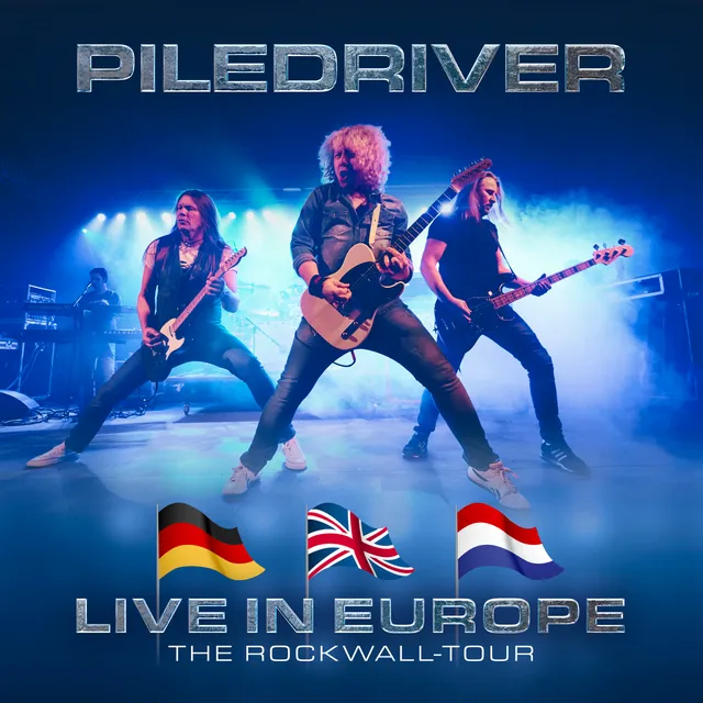 Piledriver Live in Europe Blu-ray DVD 3 CD firmato