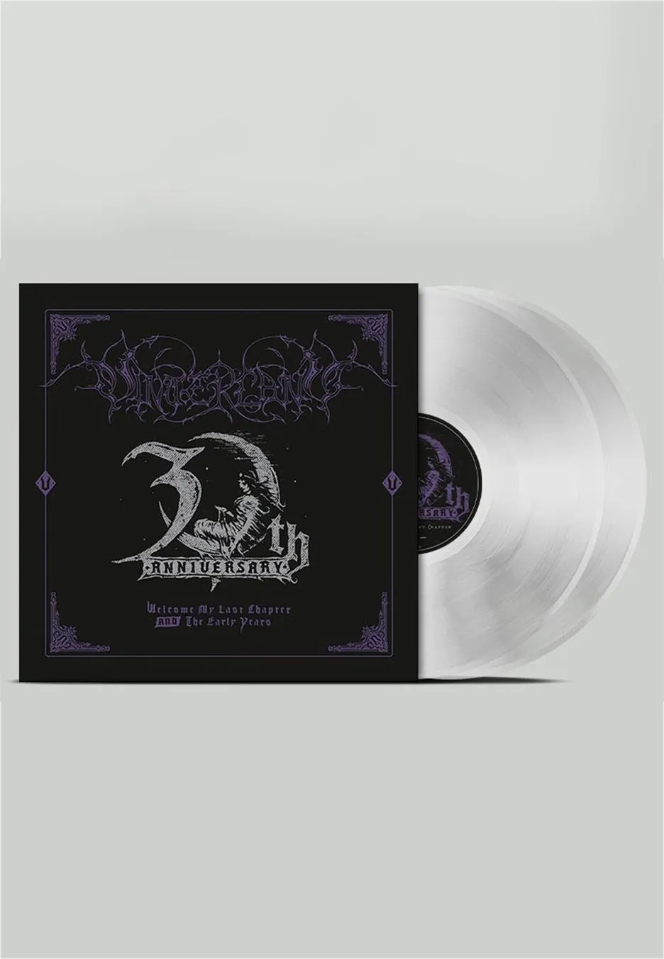 Vinterland Welcome My Last Chapter 30th Doppio Vinile Clear black metal
