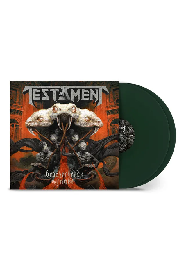 Testament Brotherhood Snake doppio vinile LP verde limitato