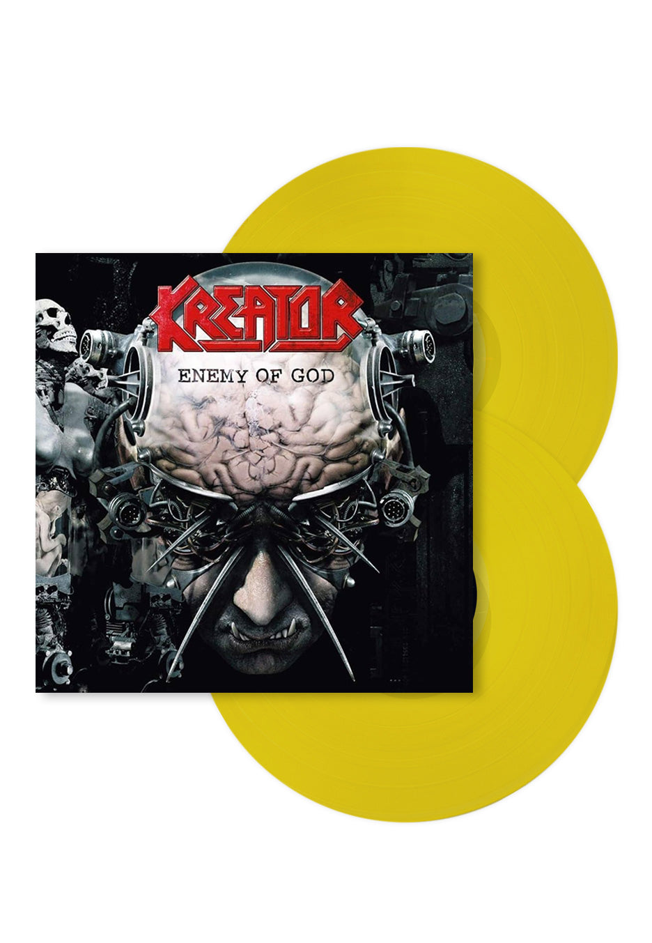 Kreator Enemy Of God Remastered 2 Vinile Giallo