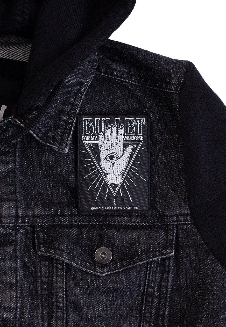 Bullet For My Valentine All Seeing Eye patch nera onesize