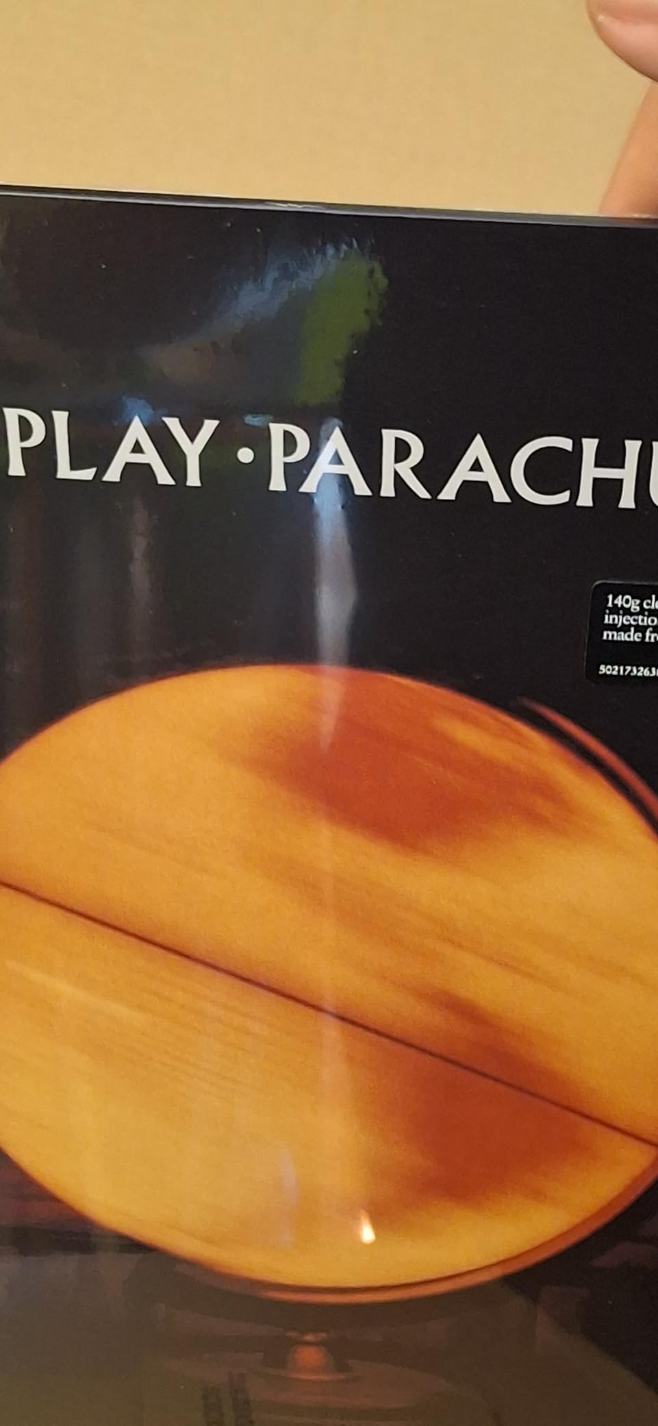 Coldplay Parachutes vinile LP trasparente EcoRecord album 2000