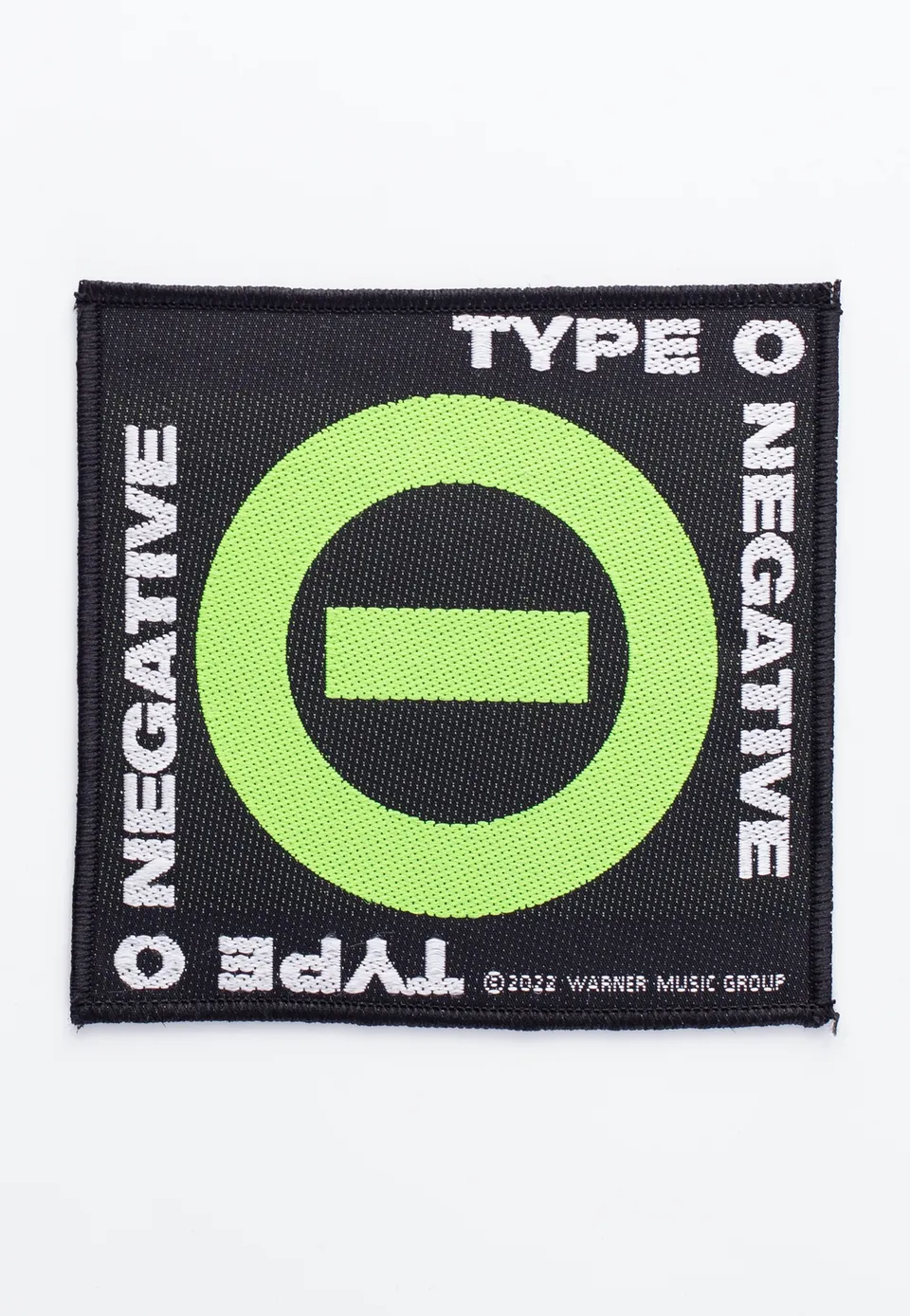 Type O Negative Negative Symbol patch 10x10 cm