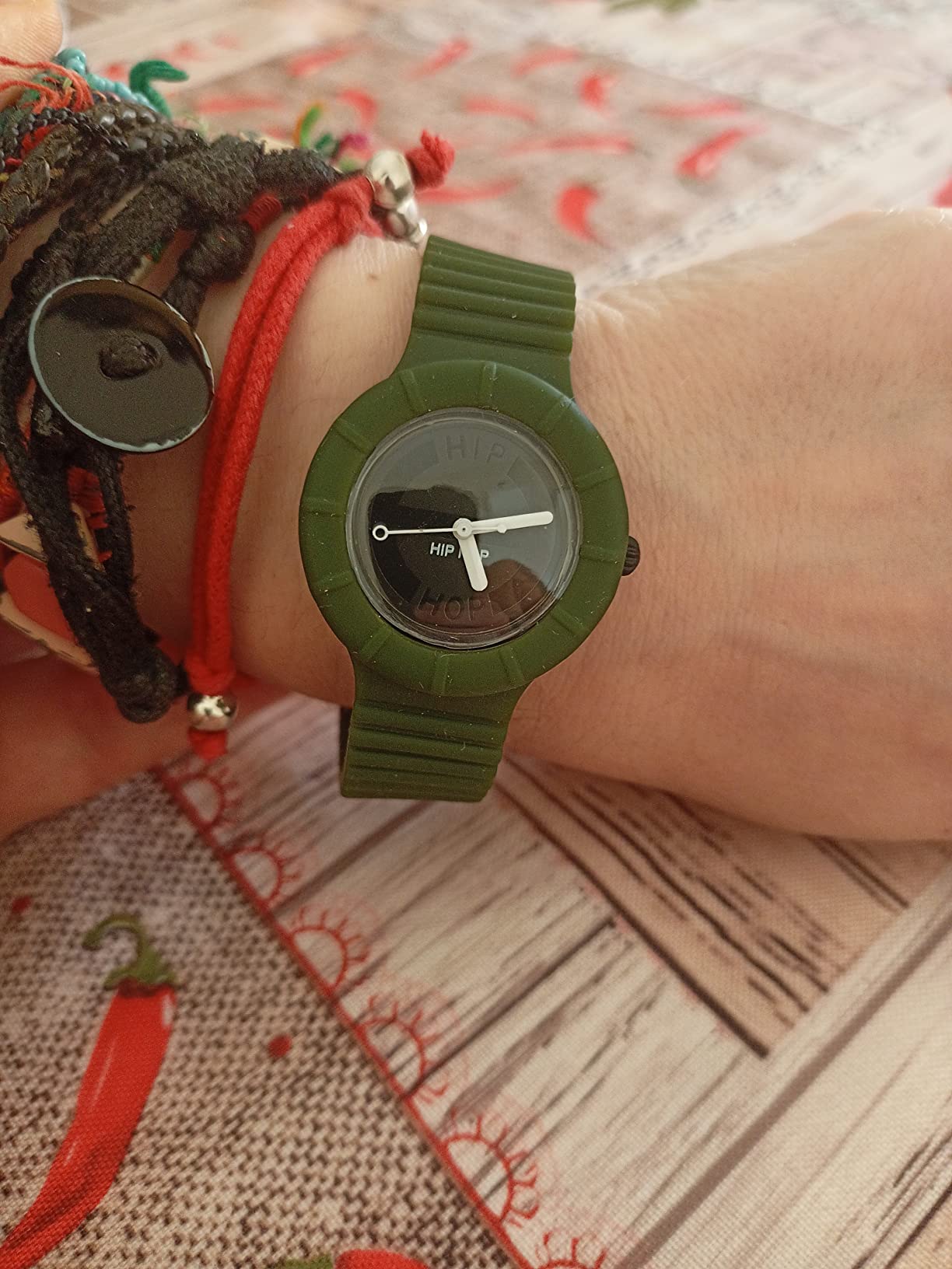 Hip Hop Hero 32 orologio donna bianco quadrante numerato