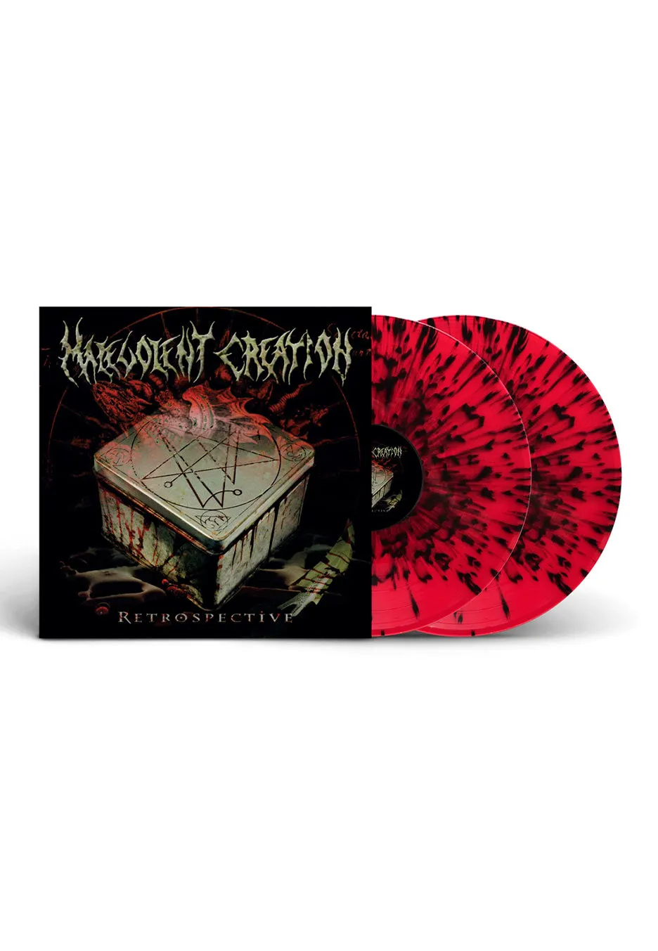 Malevolent Creation Retrospective vinile 2 LP red/black death metal