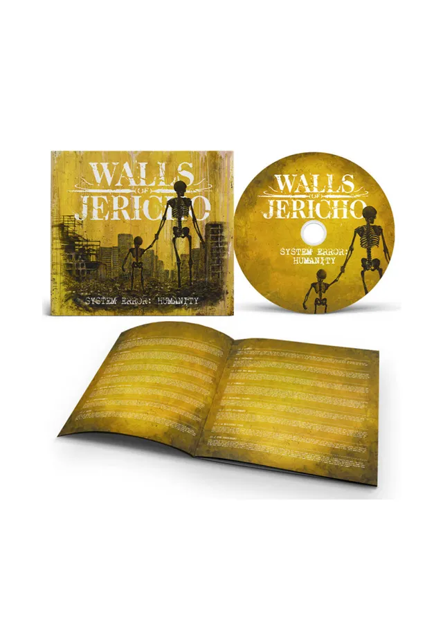 Walls Of Jericho System Error Humanity CD digipak hardcore