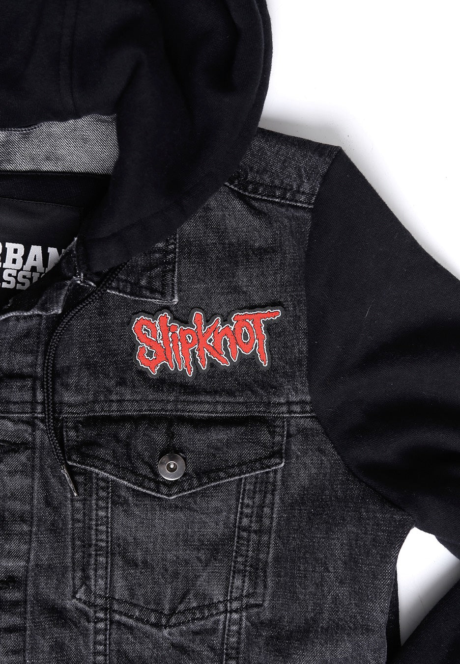 Slipknot Die Cut Logo patch toppa nera