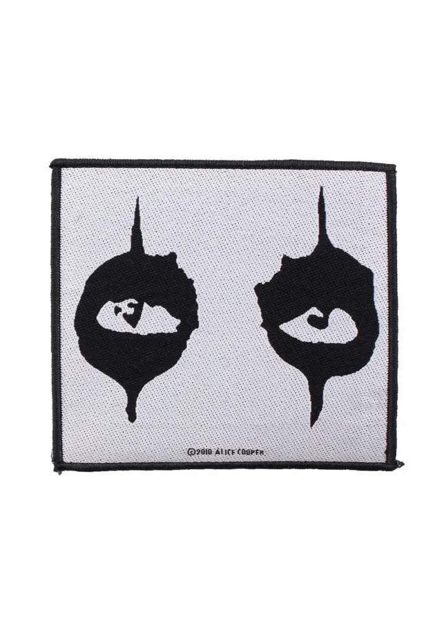 Alice Cooper The Eyes toppa bianca onesize glam rock