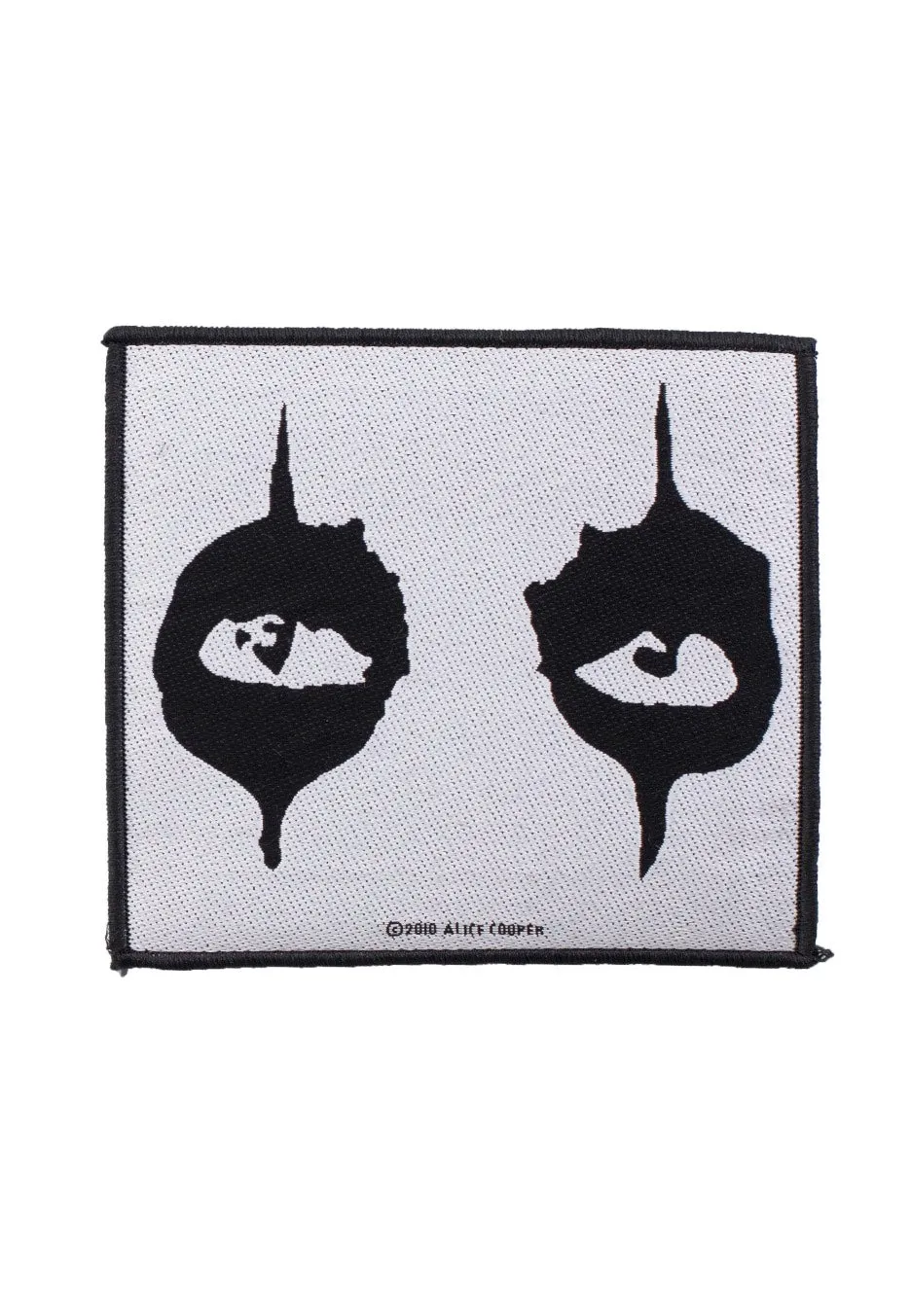Alice Cooper The Eyes toppa bianca onesize glam rock